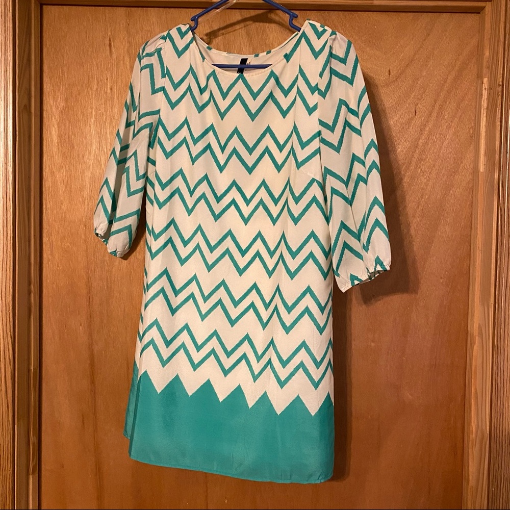 Boutique Chevron Dress